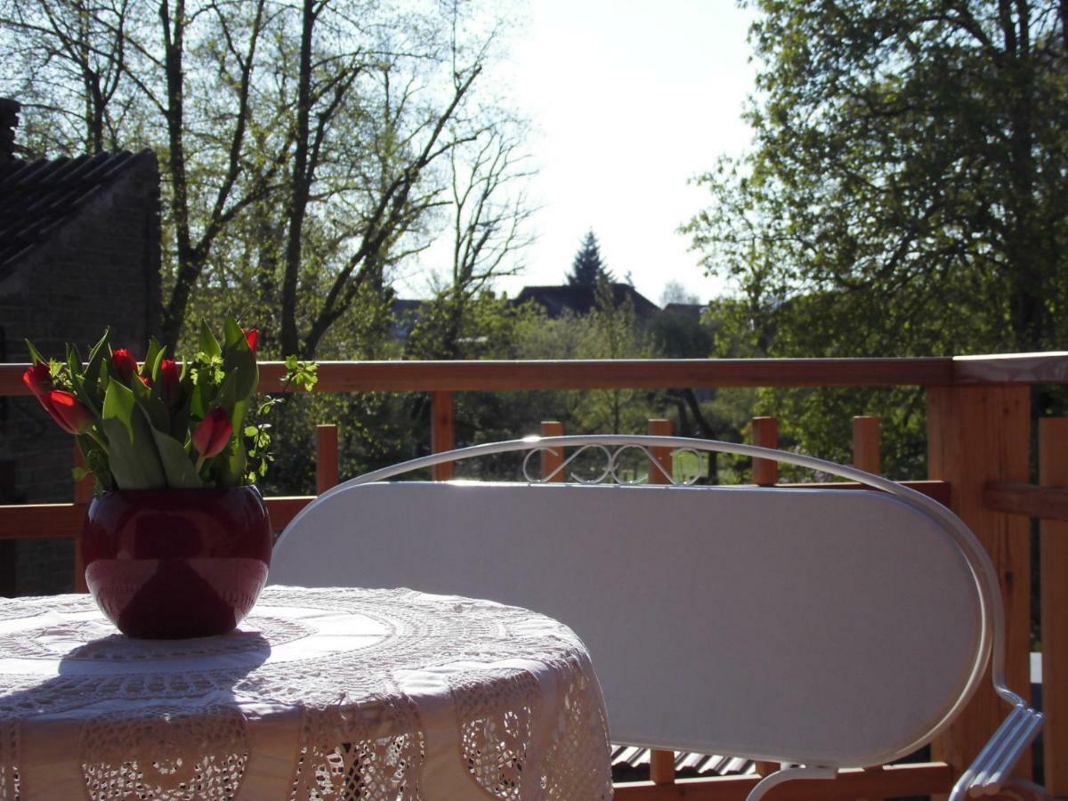 Schlossparkferienwohnungen Rheinsberg Mit Garten Dış mekan fotoğraf